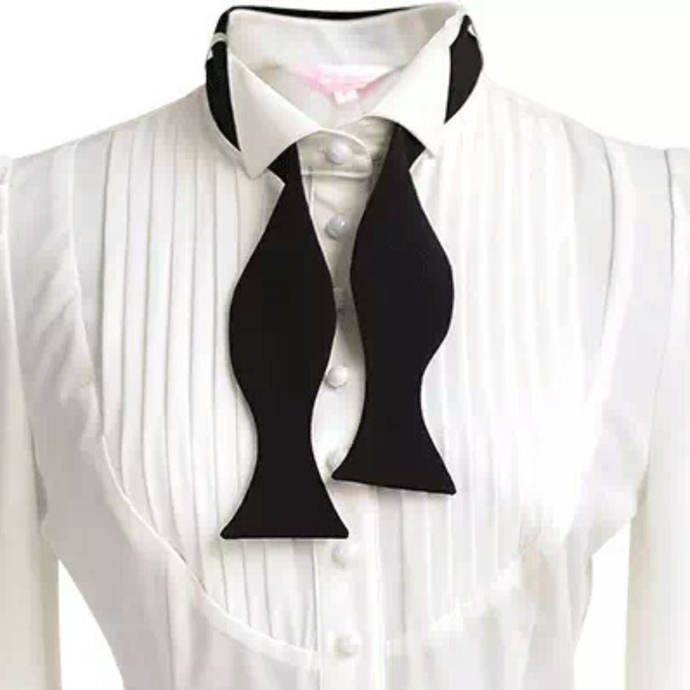 Women Formal Wear With Tie - メンズ フォーマル 事前に結ばれた 調節可能な蝶ネクタイ ソリッドカラー エレガント