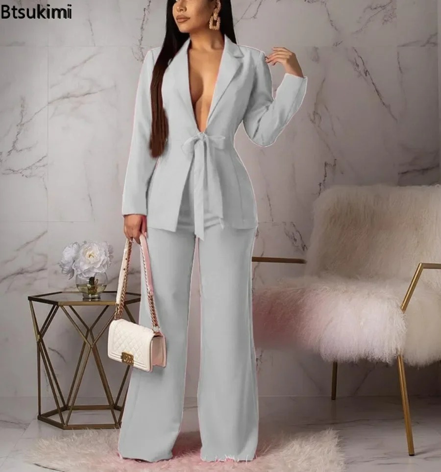 2026年新作 レディースフォーマルビジネススーツ オフィス - Women Formal Wear With Tie のレビューと価格