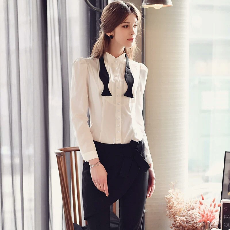 メンズフォーマルプレタイド調節可能な蝶ネクタイ黒白無地エレガ - Women Formal Wear With Tie のレビューと価格