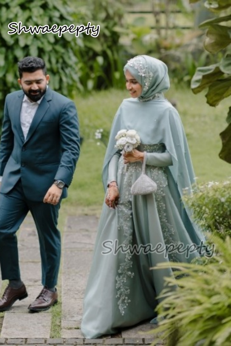 エレガントなイスラム教徒のイブニングドレスケープアラビアドバ - Women Formal Wear Dubai のレビューと価格