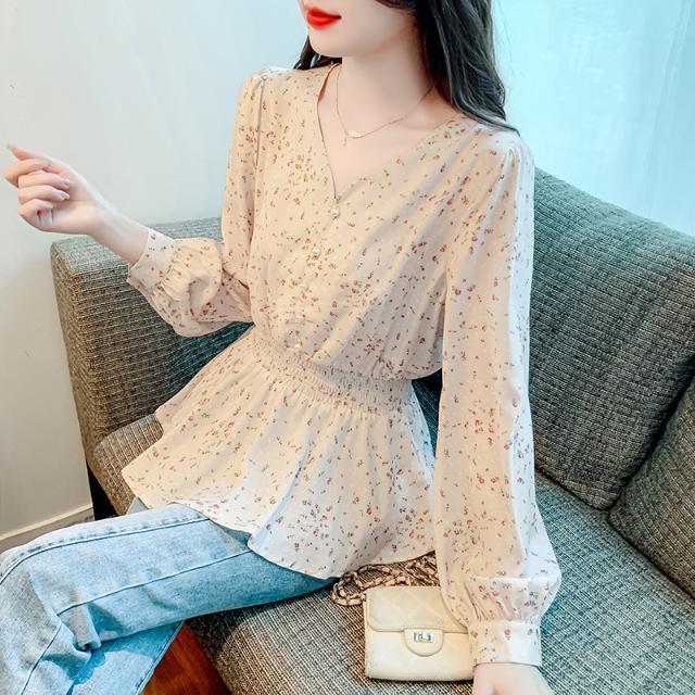 長袖シャツレディースチェック柄ボタンダウン特大ルーズフィット - Women Formal Blouses For Evening Wear のレビューと価格