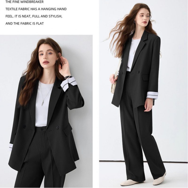 オフホワイトのレディーススーツ 春秋2025新作 通勤 プロ - Women Formal Wear White Shirt のレビューと価格