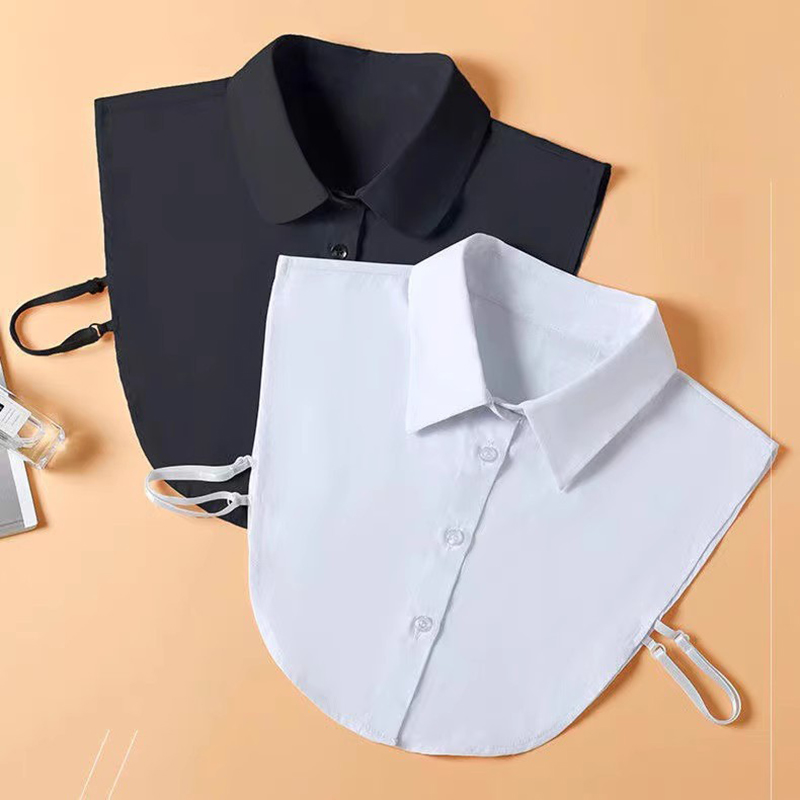 快適なフェイクハーフシャツカラー、ビジネス用取り外し可能なフ - Women Formal Wear With Tie のレビューと価格
