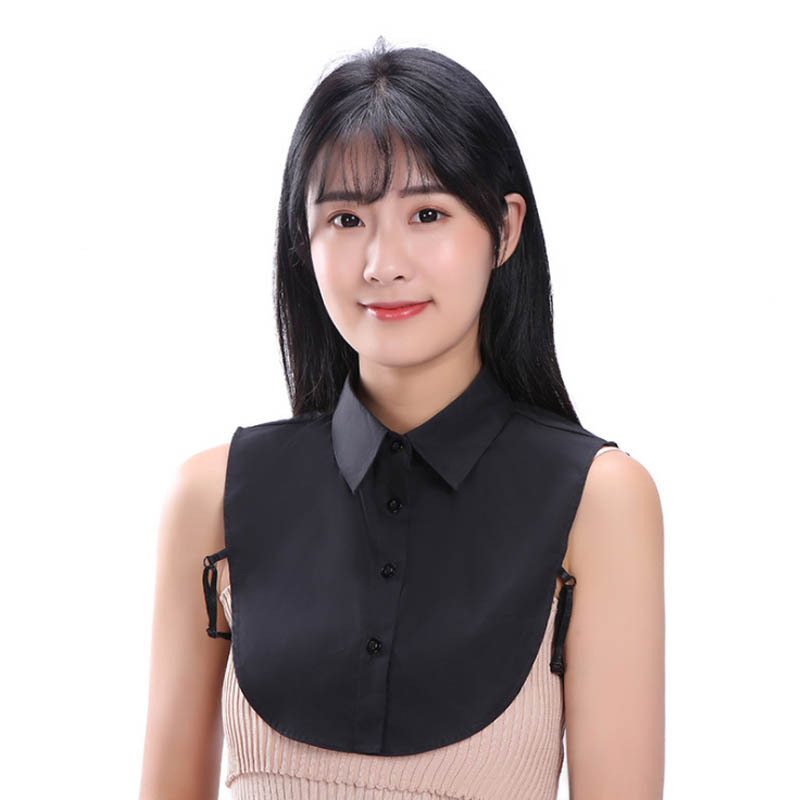 快適なフェイクハーフシャツカラー、ビジネス用取り外し可能なフ - Women Formal Wear With Tie のレビューと価格