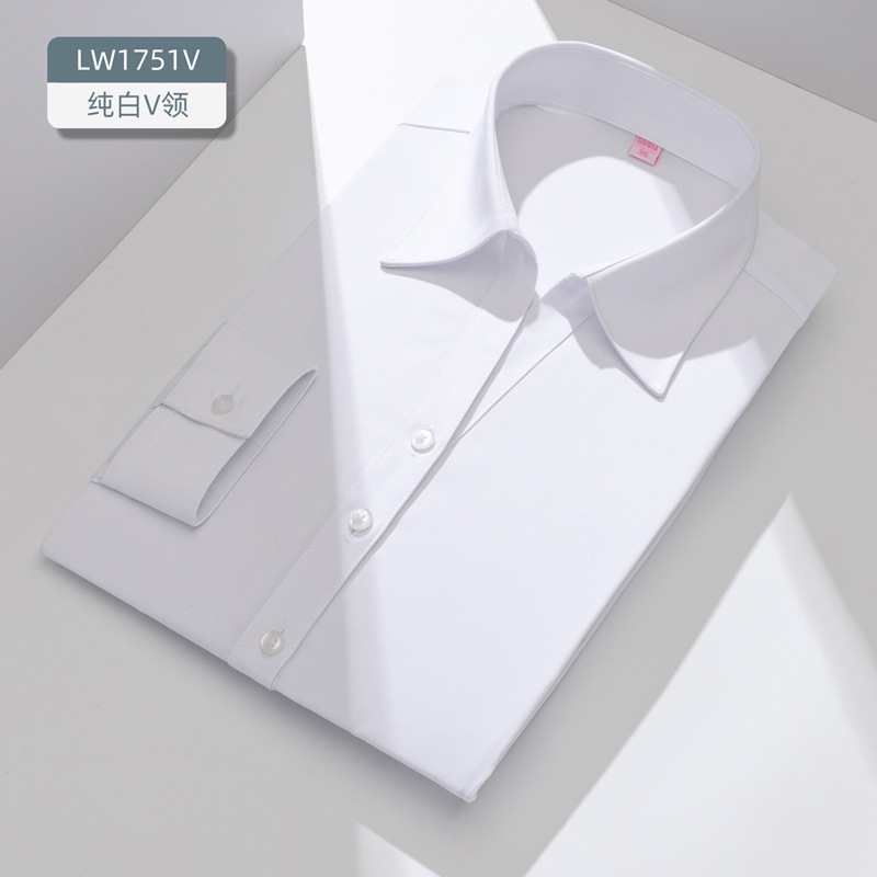 新素材竹繊維レディース長袖ビジネスフォーマルウェアノンアイロ - Women Formal Wear White Shirt のレビューと価格