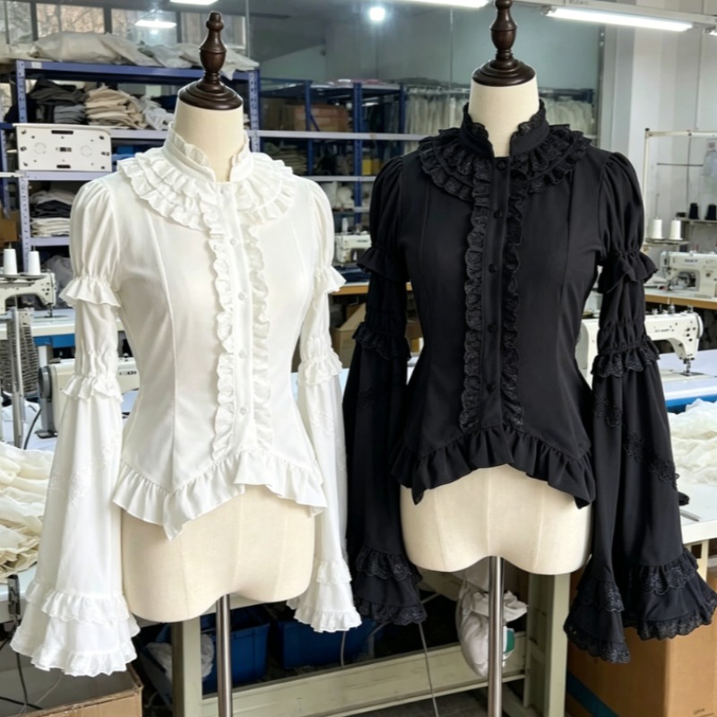 2026 日本のカワイイロリータブラウス女性原宿スイート J - Women Formal Blouses For Evening Wear のレビューと価格