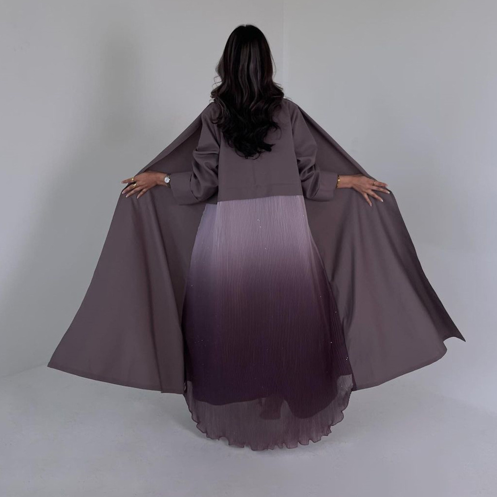 ムスリム女性用プリーツアバヤドレス ドバイスタイル フルカバ - Women Formal Wear Dubai のレビューと価格