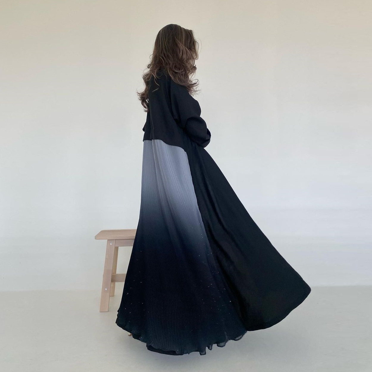 ムスリム女性用プリーツアバヤドレス ドバイスタイル フルカバ - Women Formal Wear Dubai のレビューと価格
